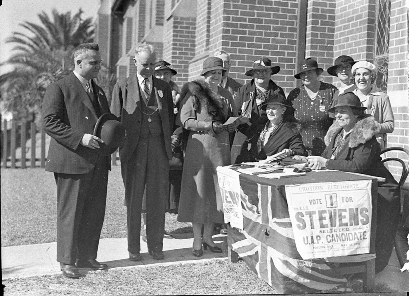 Historic election gathering from 13 May 1935